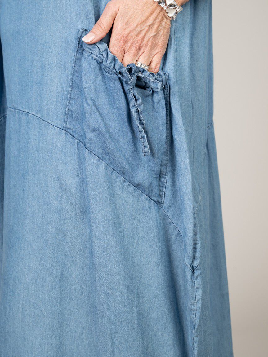 Sleeveless Tencel Maxi Dress