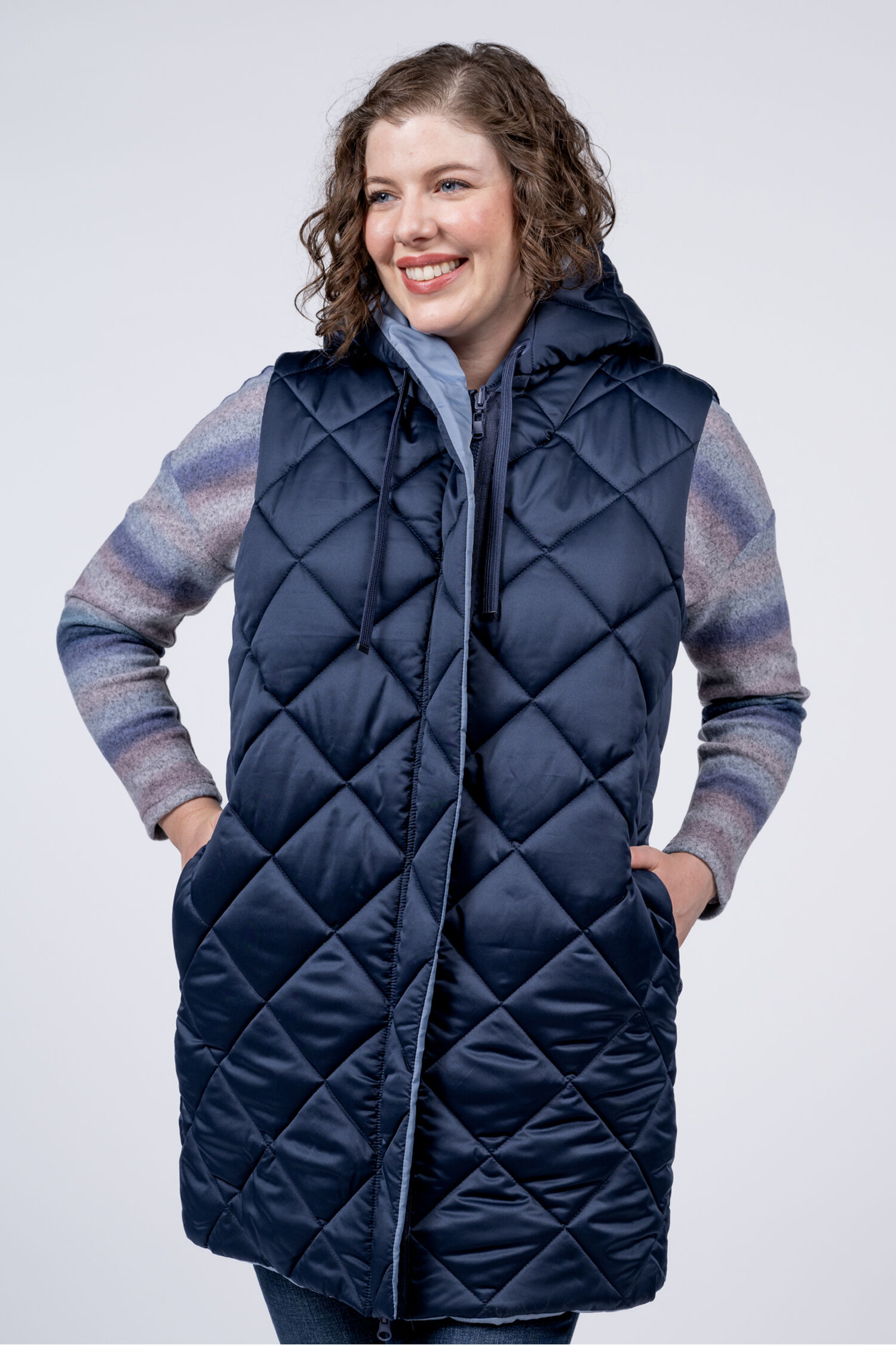 Long Reversible Vest  Image 2