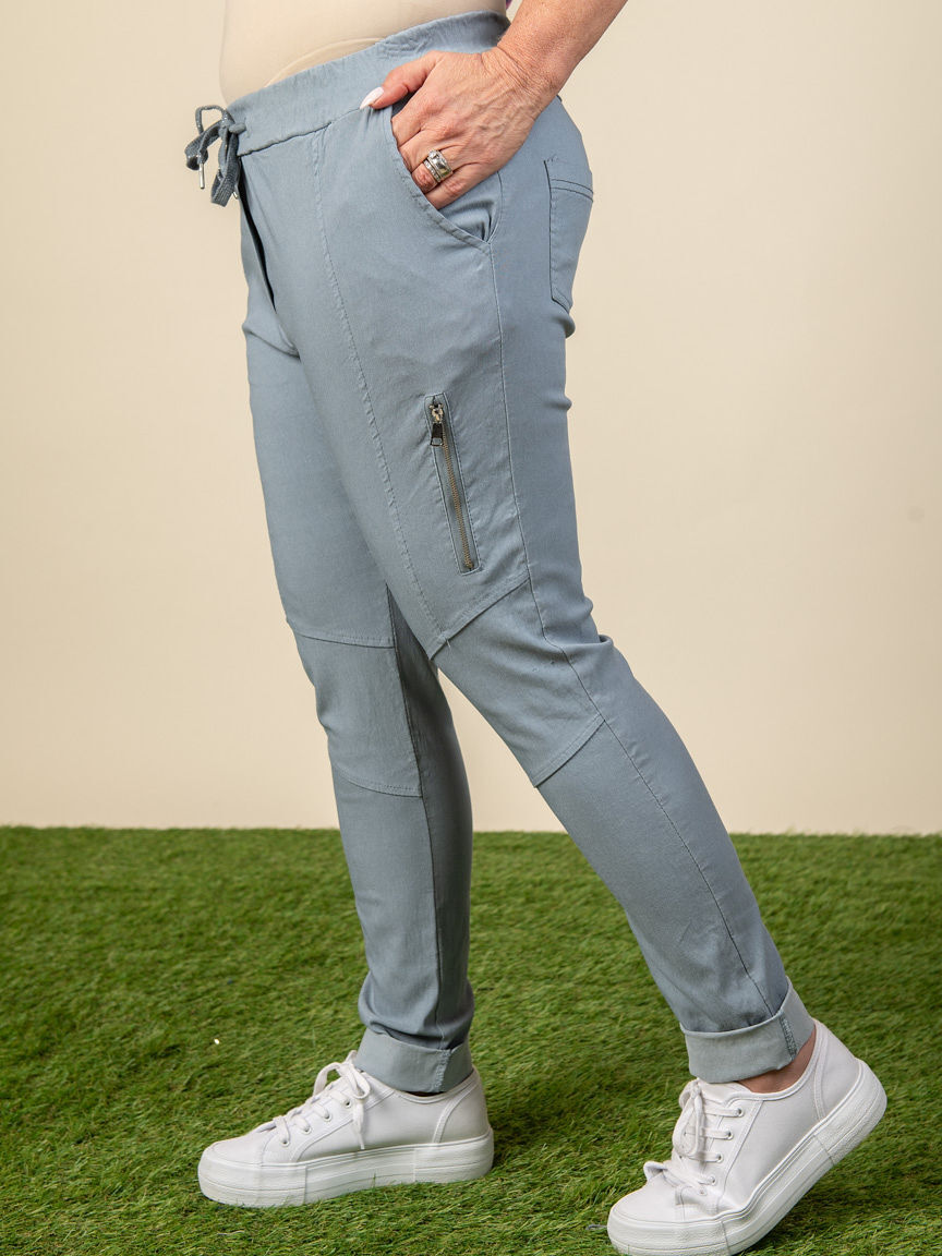 Pull On Pants with Lurex Tie Image 3