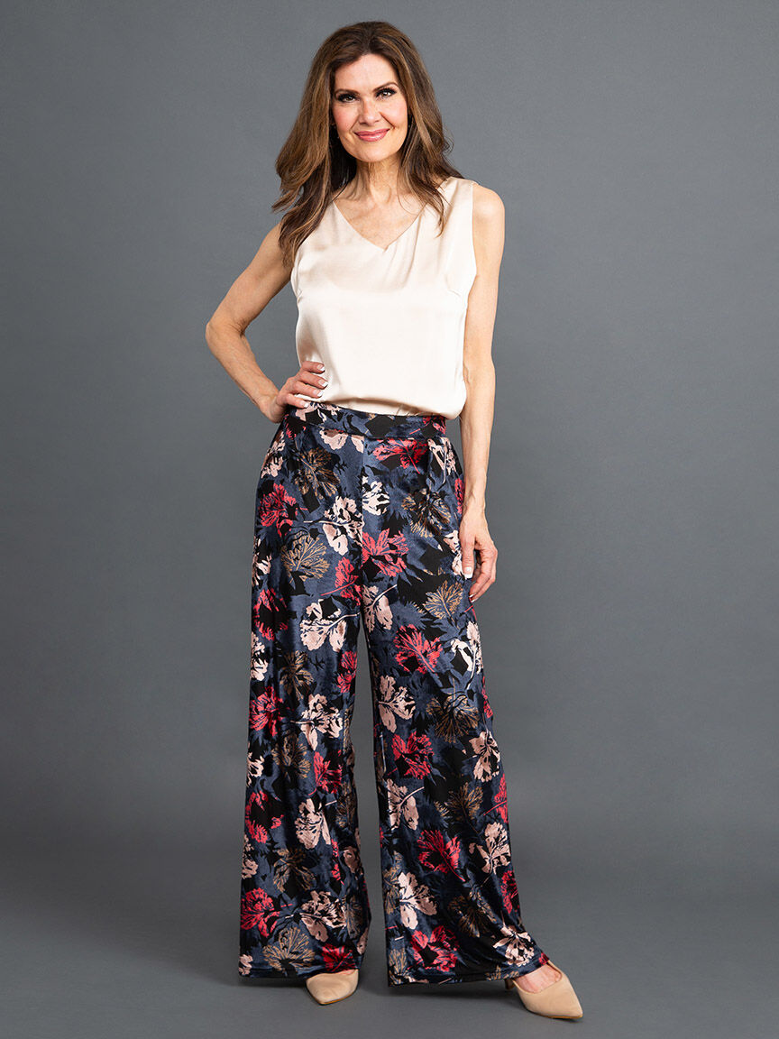 Sleeveless V-Neck Satin Blouse Image 6