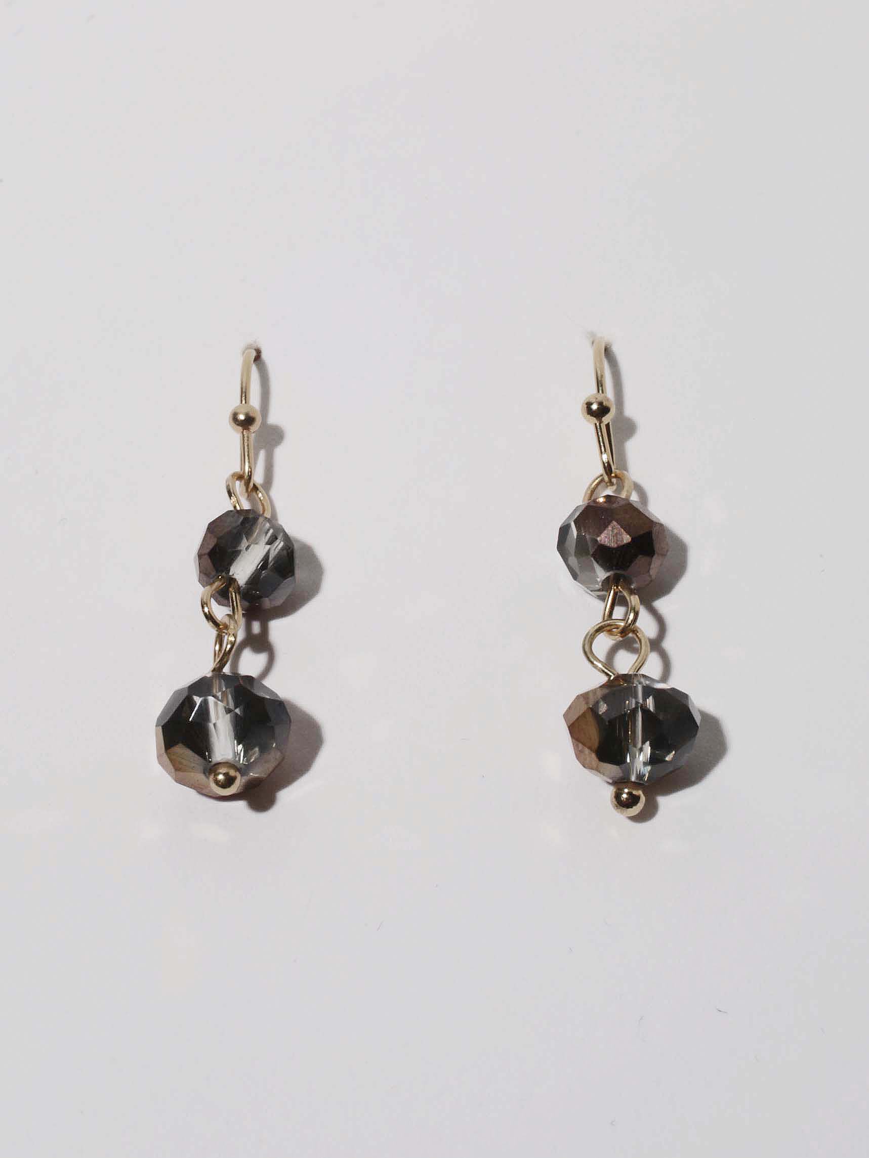 Chunky Amber & Gold Necklace Set Image 3