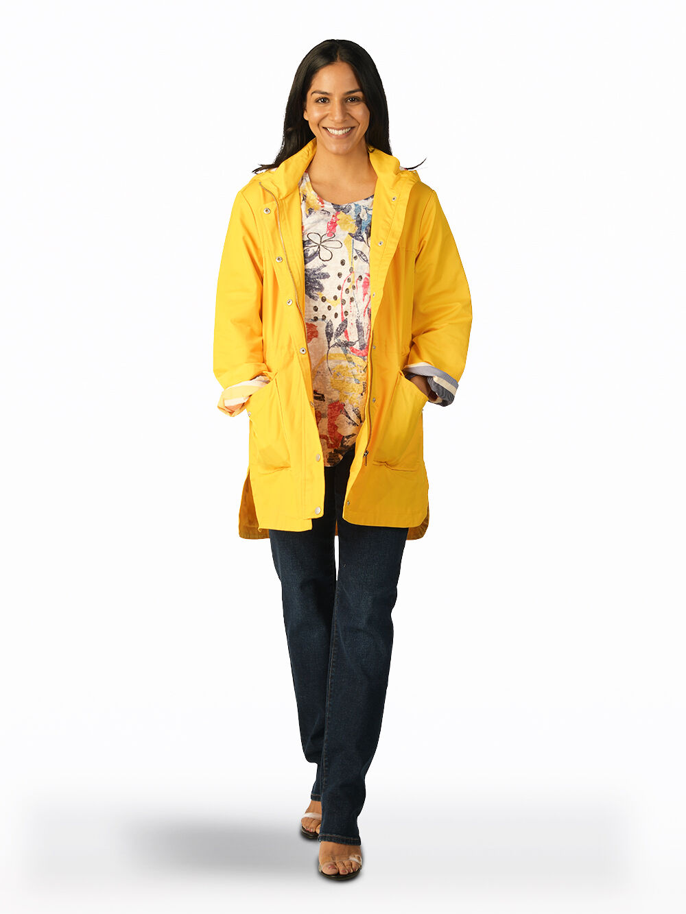 Hooded Raincoat  Image 1
