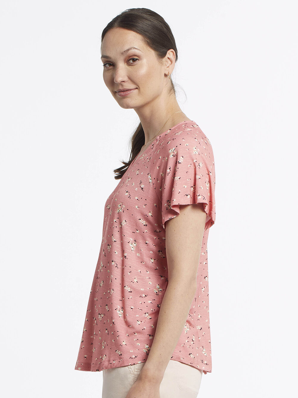 Ditsy Floral Tee Image 3