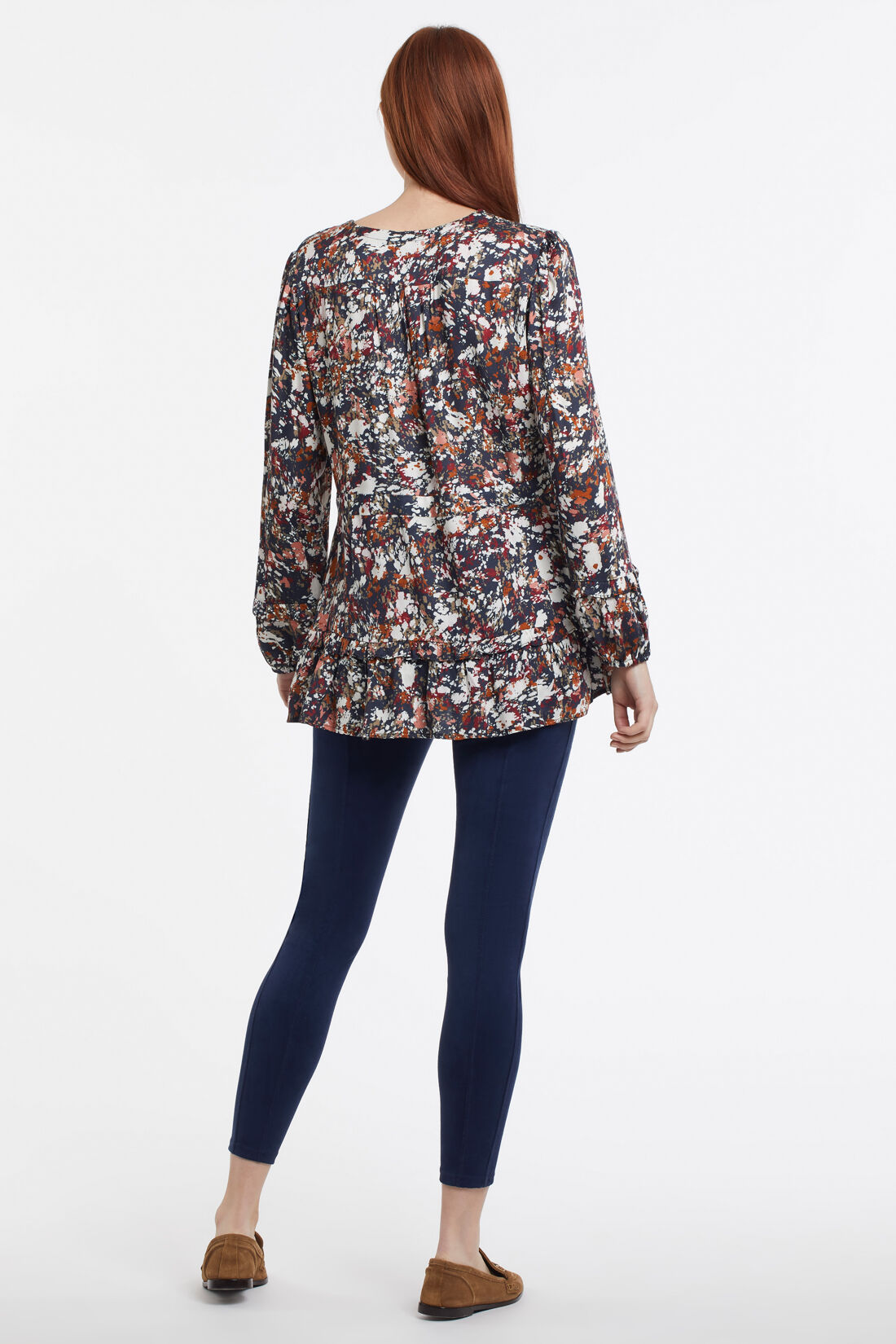 Ruffle Autumn Blouse Image 2