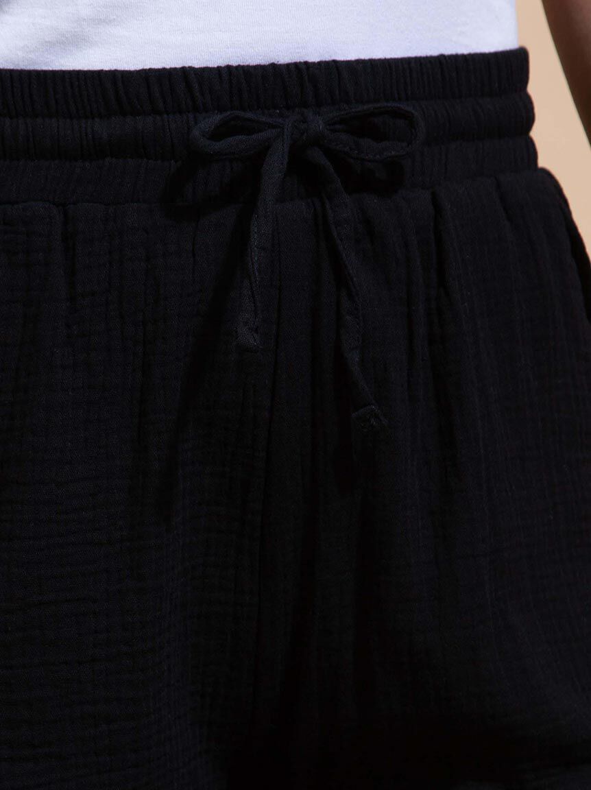 Pull-On Gauze Shorts Image 4