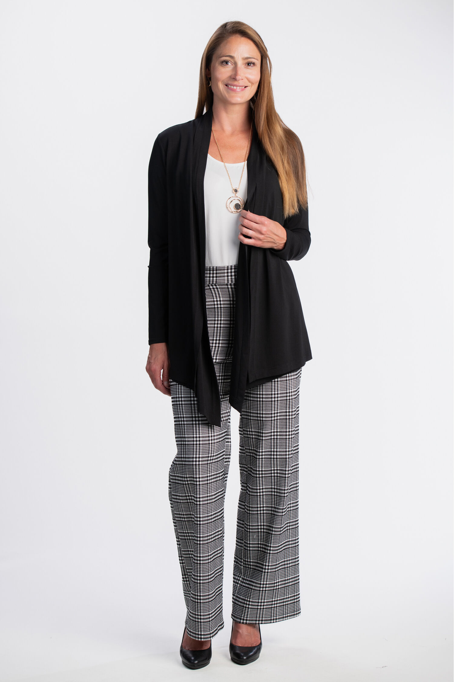 Long Sleeve Open Front Cardigan  Image 3