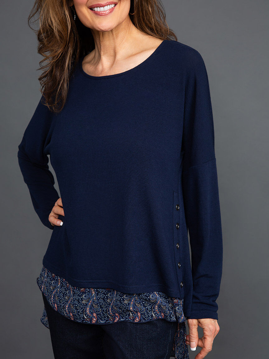 Long Sleeve Fooler Top Image 5