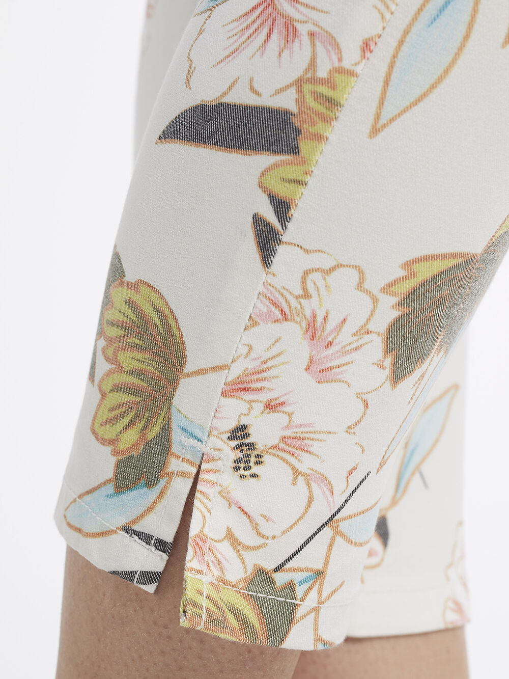 Pastel Floral Jeans Image 4