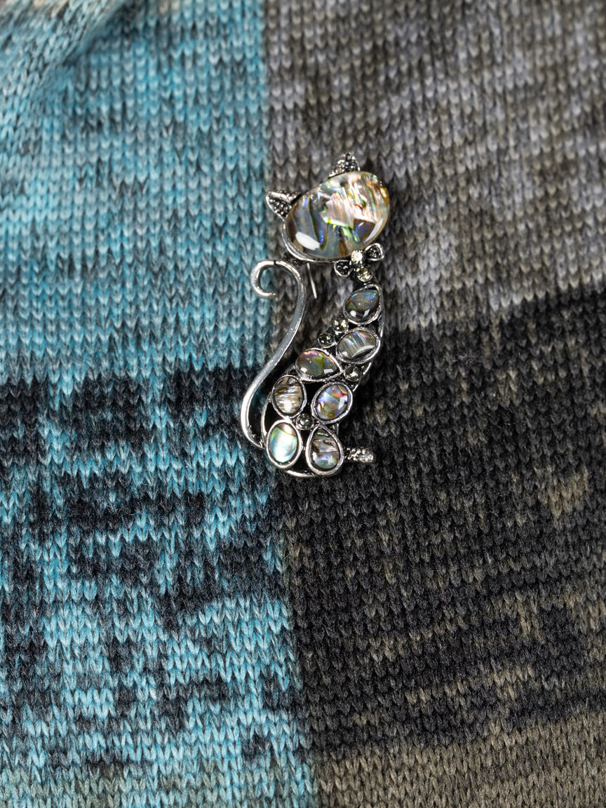 Long Sleeve Zip Up Plaid Jacket Image 6