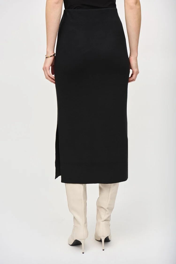 Sweater Knit Midi Skirt Image 4