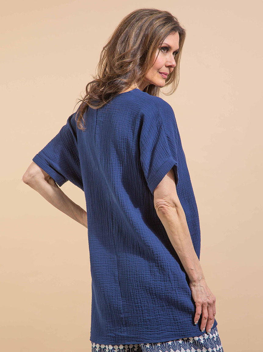 Double Gauze Tunic Image 4