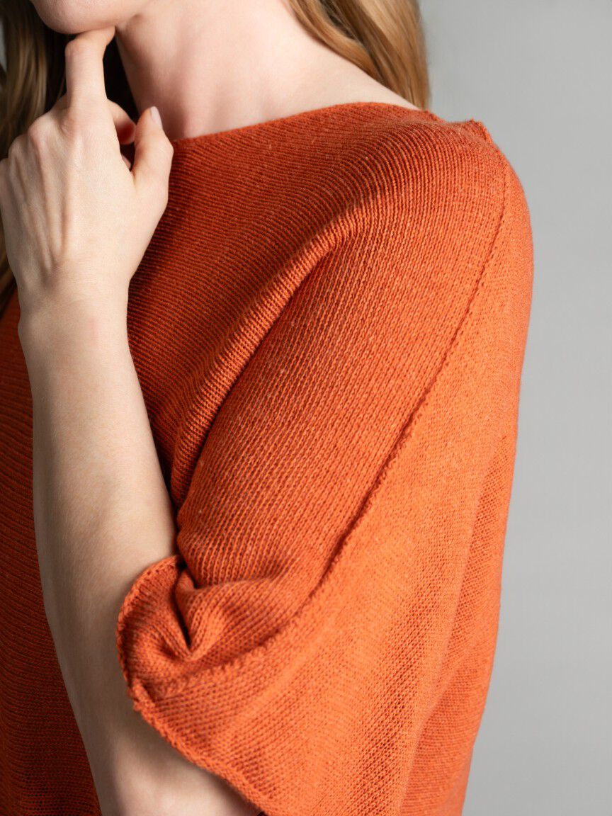Short Sleeve Dolman Sweater