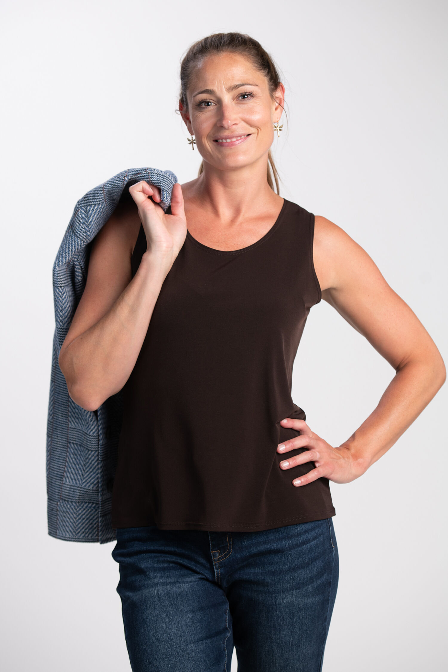 Basic Solid Cami Tank Image 1