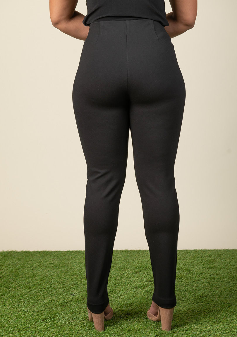 Pull-On Slim Leg Trousers