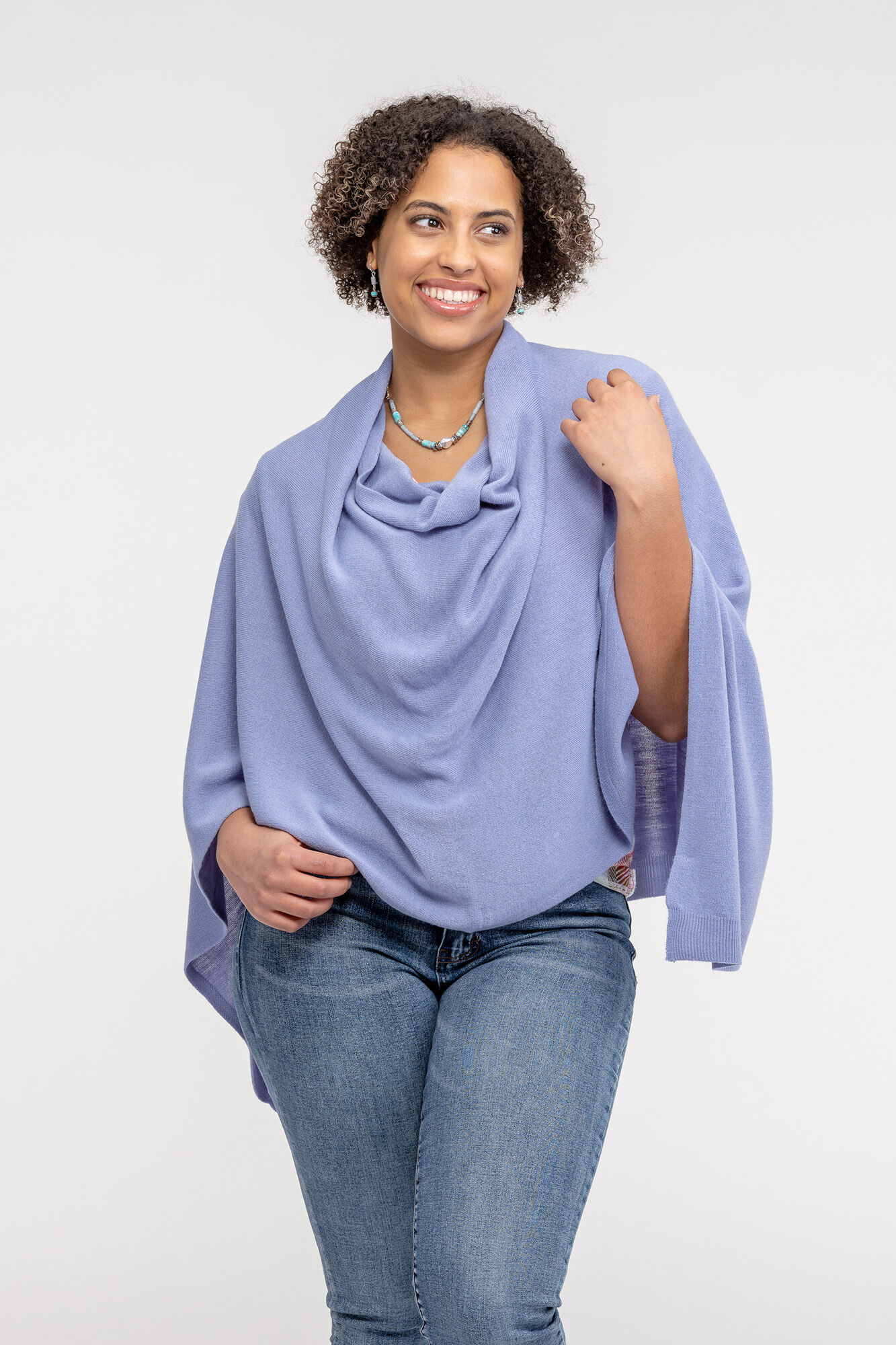 Four Ways Poncho Scarf Image 1