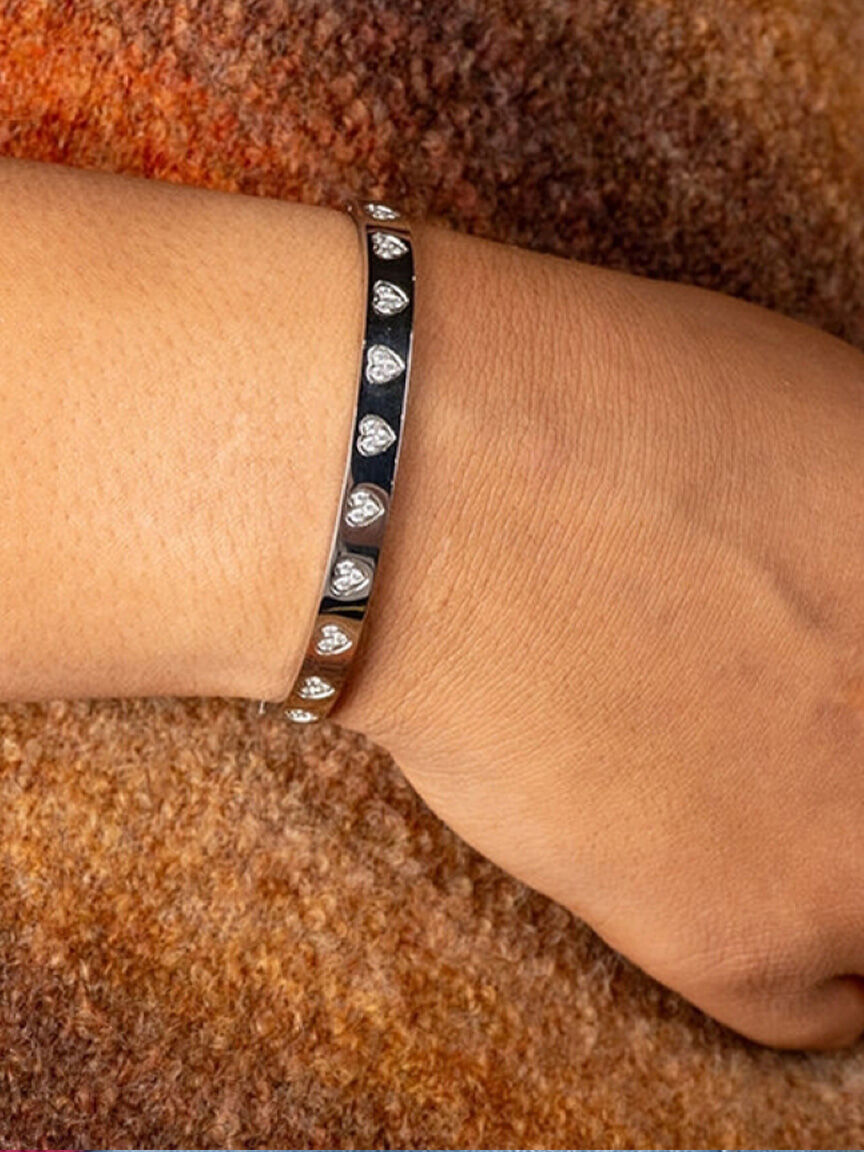 Hinged Bangle Bracelet