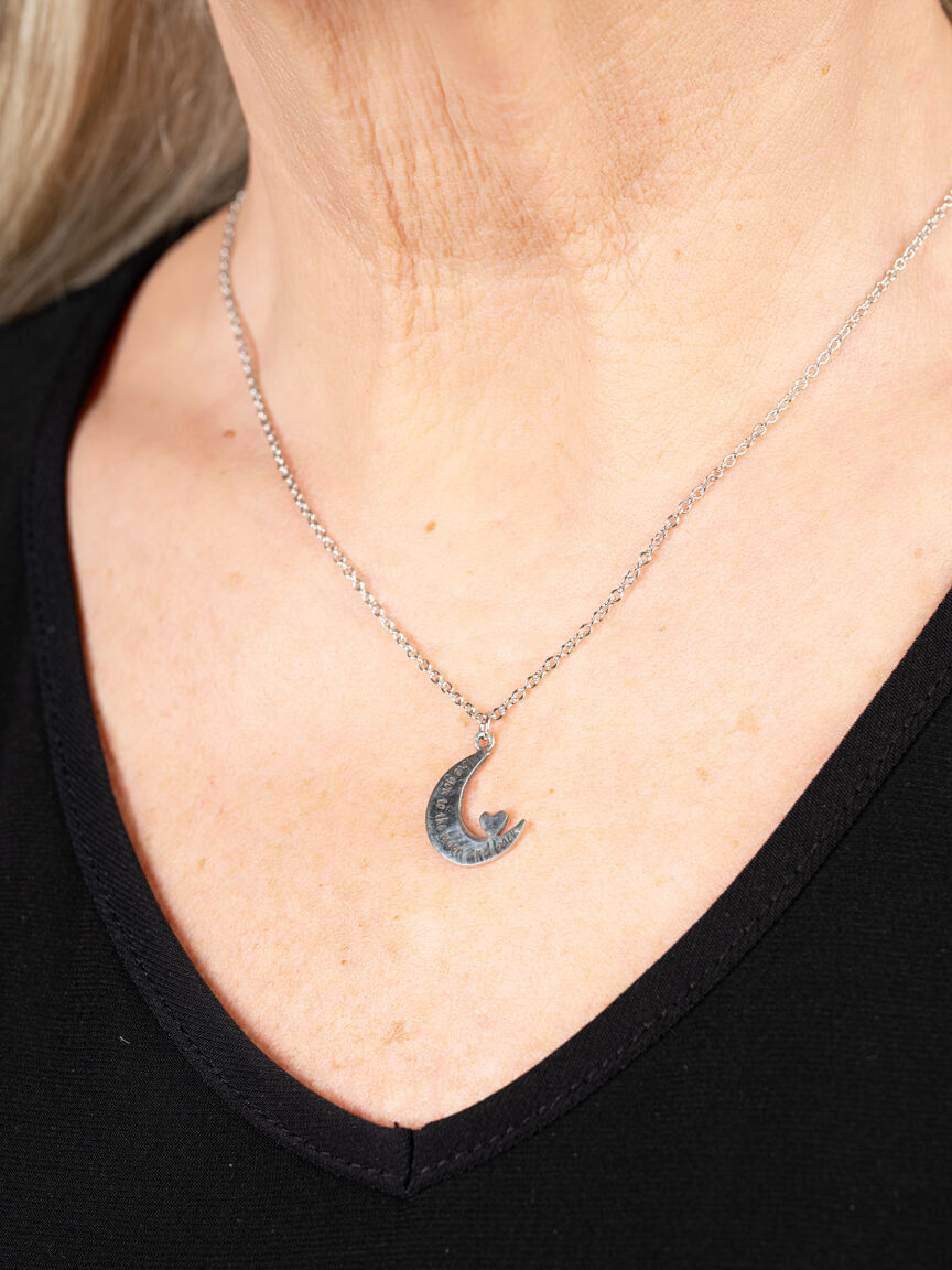 Love You to the Moon and Back Necklace
