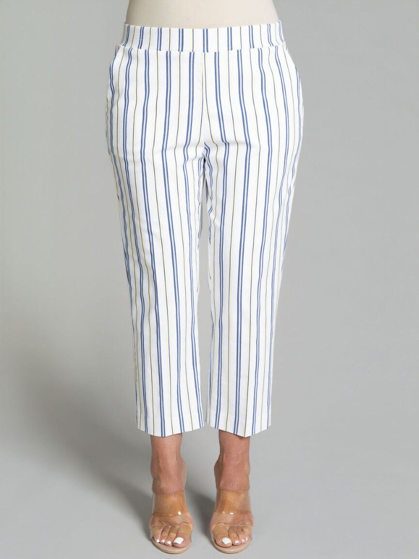 Pull-On Capri Pants Image 2