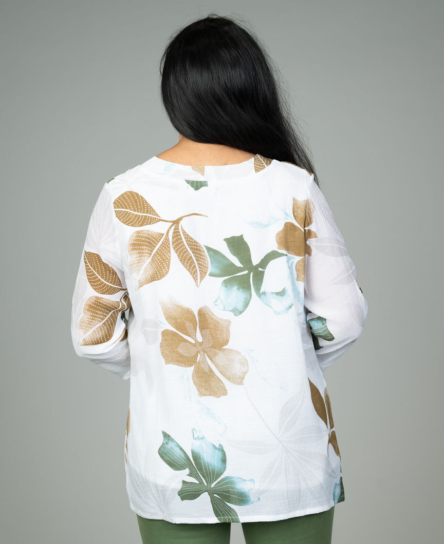 Flowy Floral Vacation Top