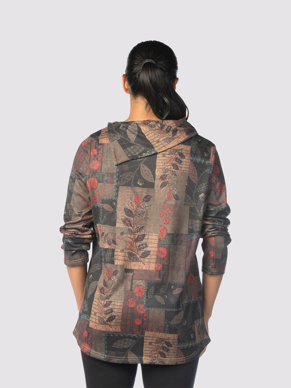 Bronze Patchwork Top Image 3