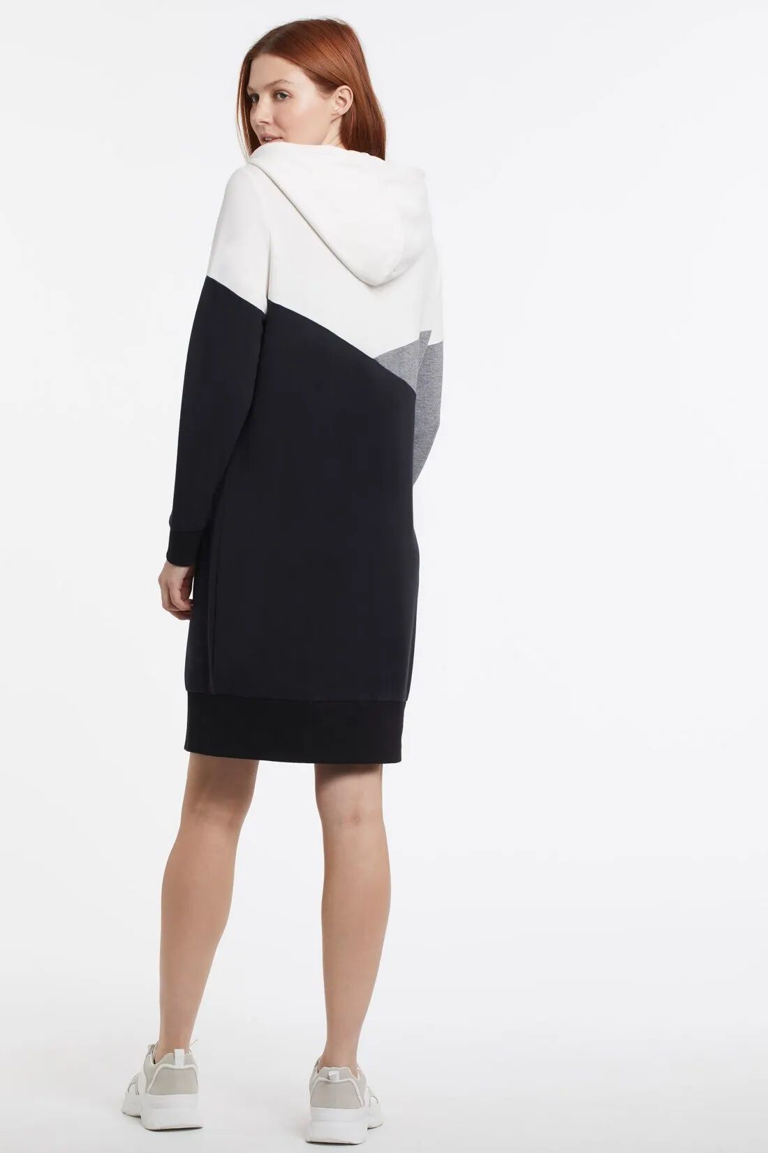 Hooded Sweatshirt Dress Image 3