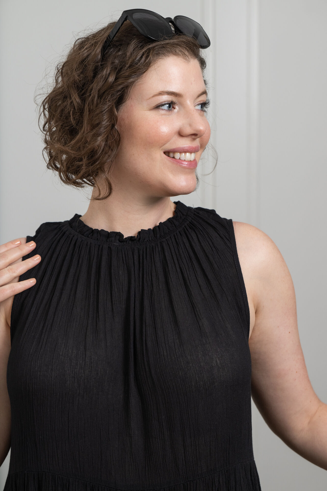 Tiered Ruffle Hi-Lo Dress Image 2