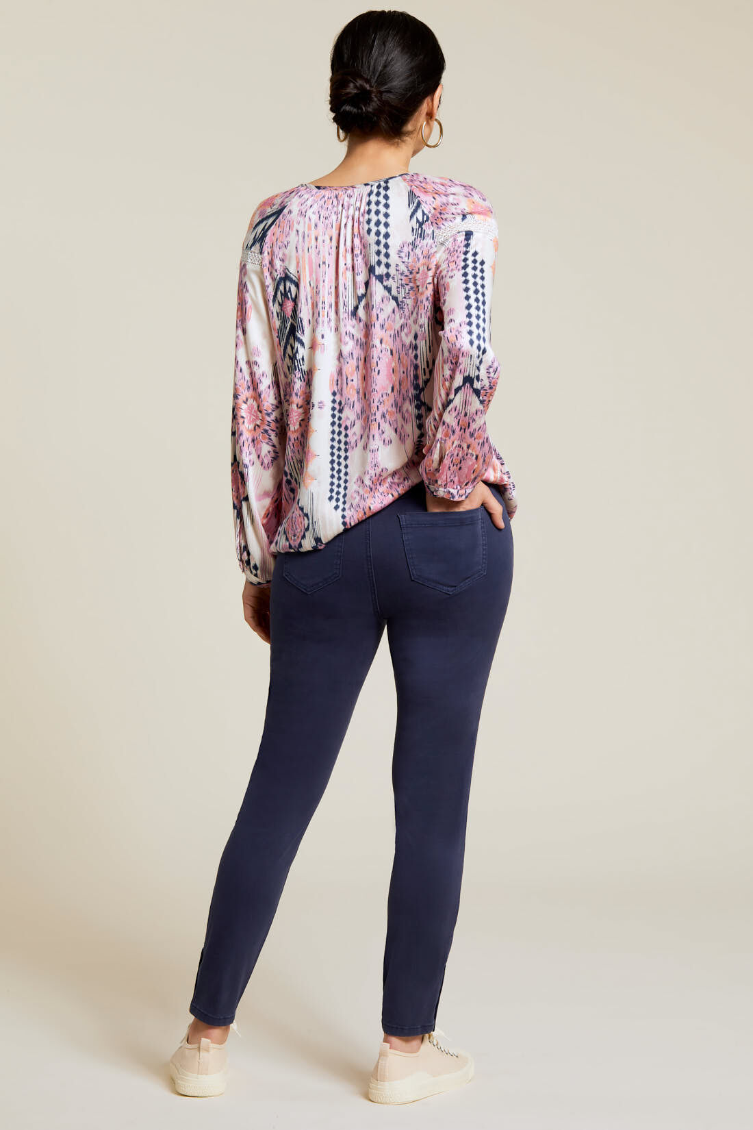 Boho-Chic Flowy Blouse Image 2