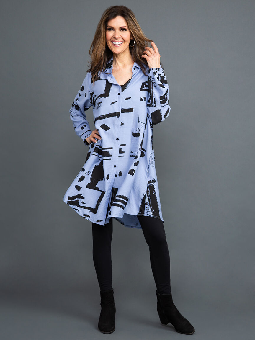 Button-Up Tunic Image 1