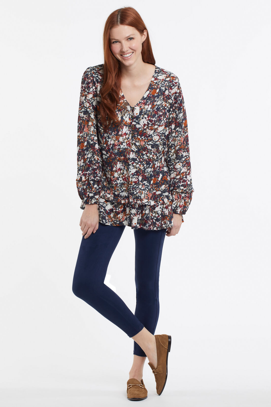 Ruffle Autumn Blouse Image 1