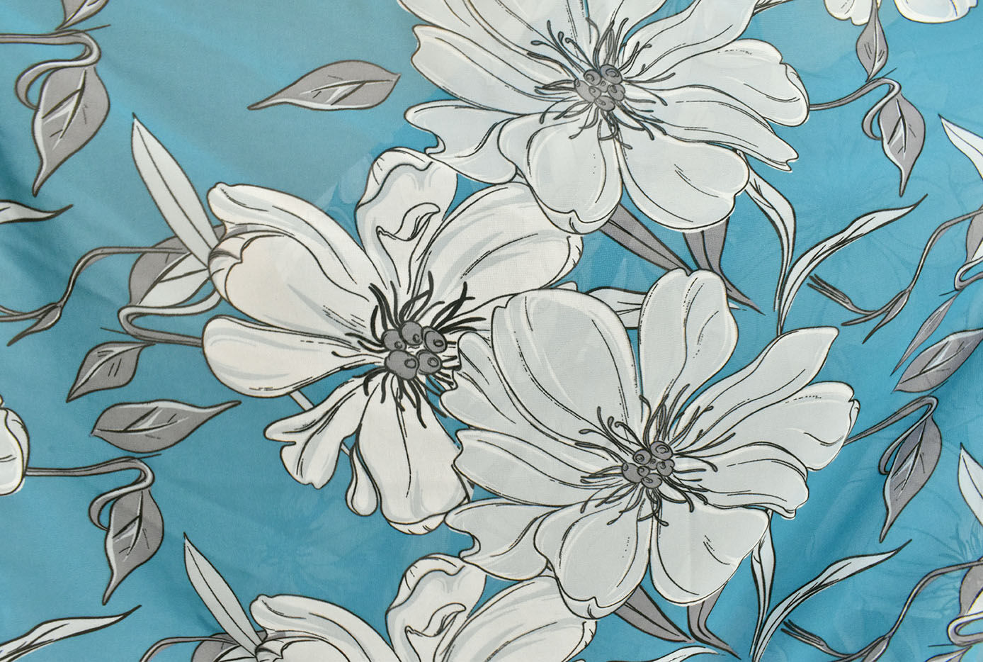 Big Flower Print Kimono