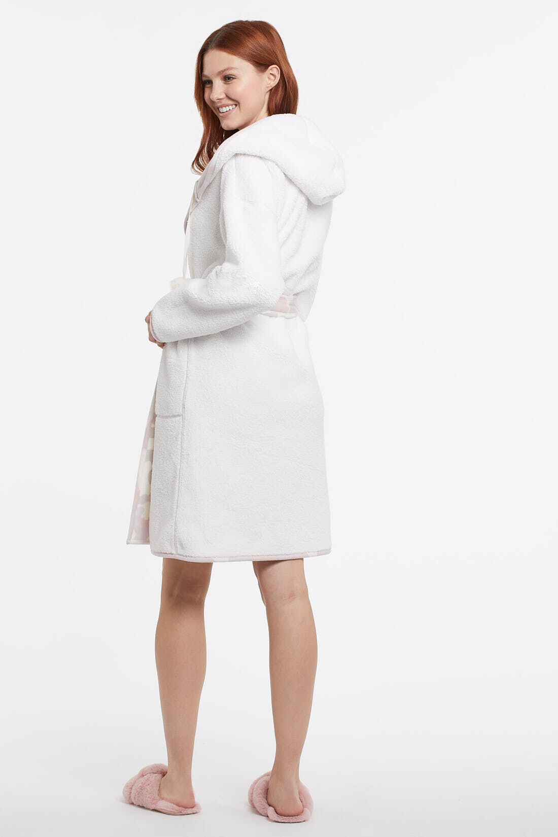 Camo Reversible Housecoat Robe Image 2