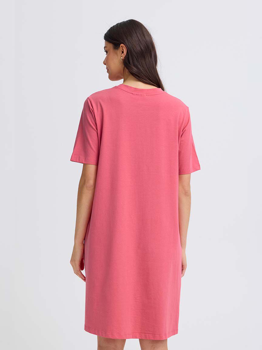 Short Sleeve Knee Length Dress