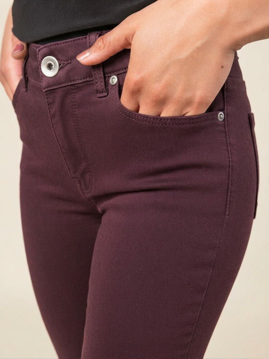 5 Pocket Colored Jeans 