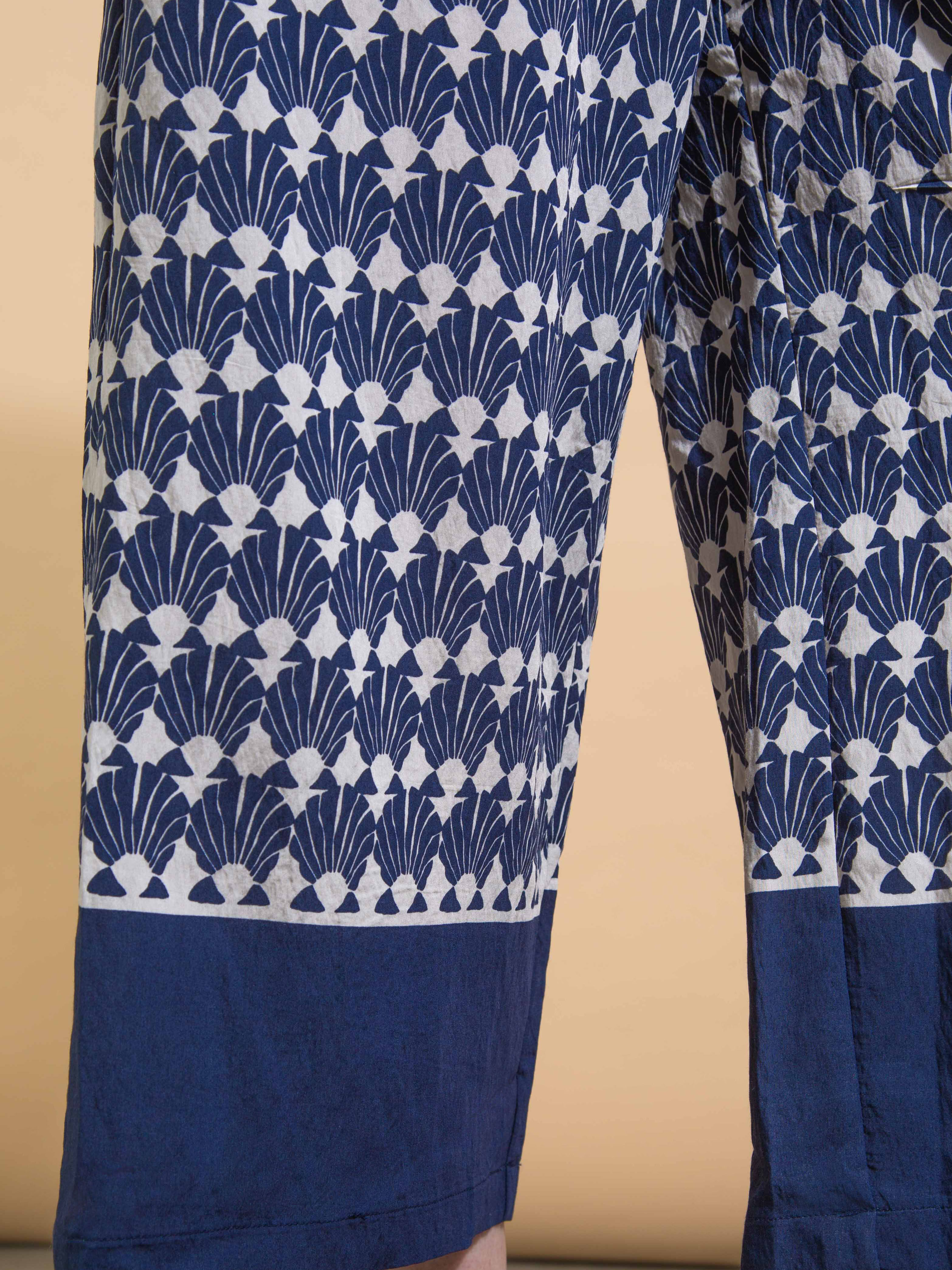 Pull-On Printed Gaucho Pant Image 5