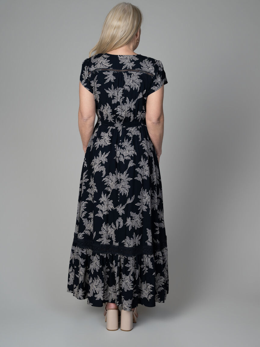 Short Sleeve Maxi Dress
