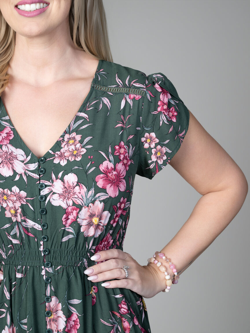 Short Sleeve Maxi Dress Image 2