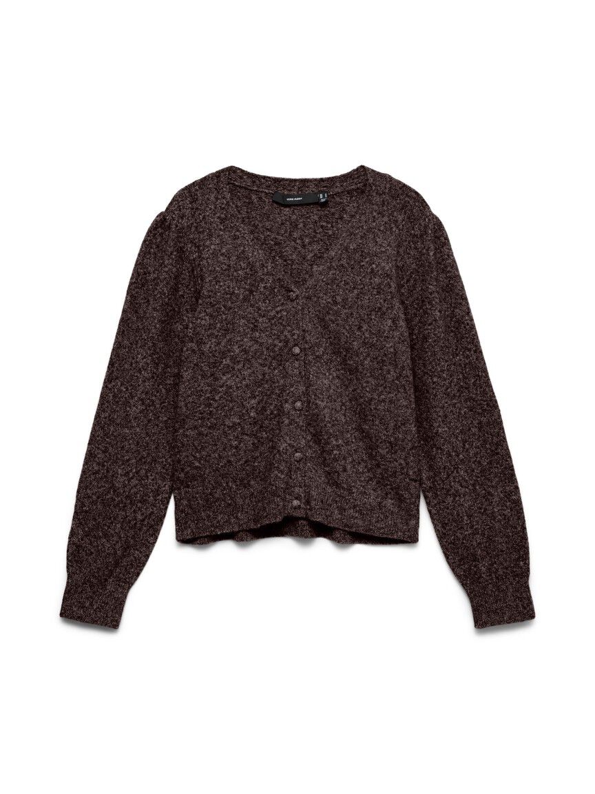 V-Neck Button Front Cardigan