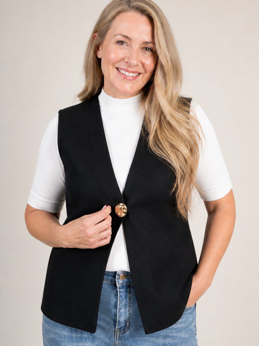 Tailored Sweater Vest