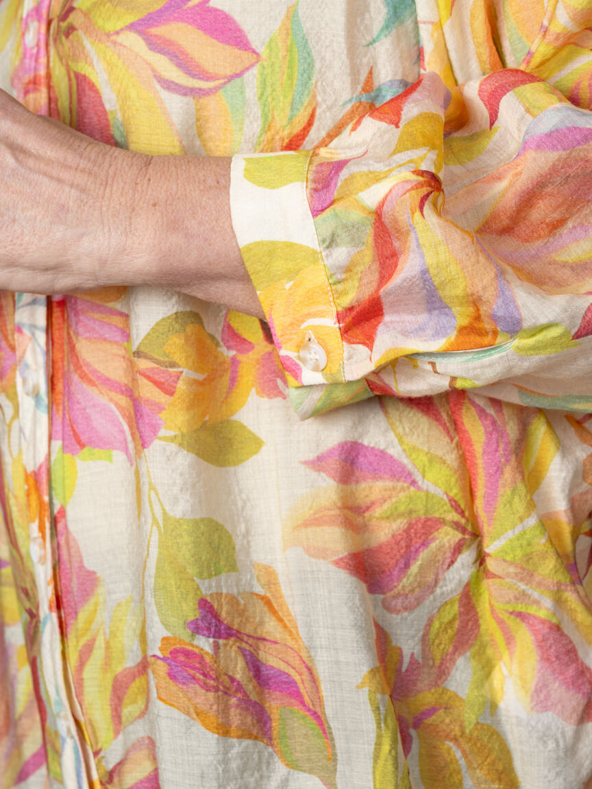 Flowy Dolman Sleeve Blouse