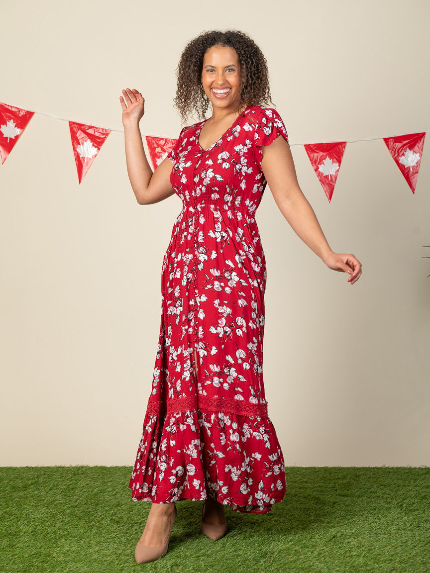 Short Sleeve Maxi Dress  Image 2