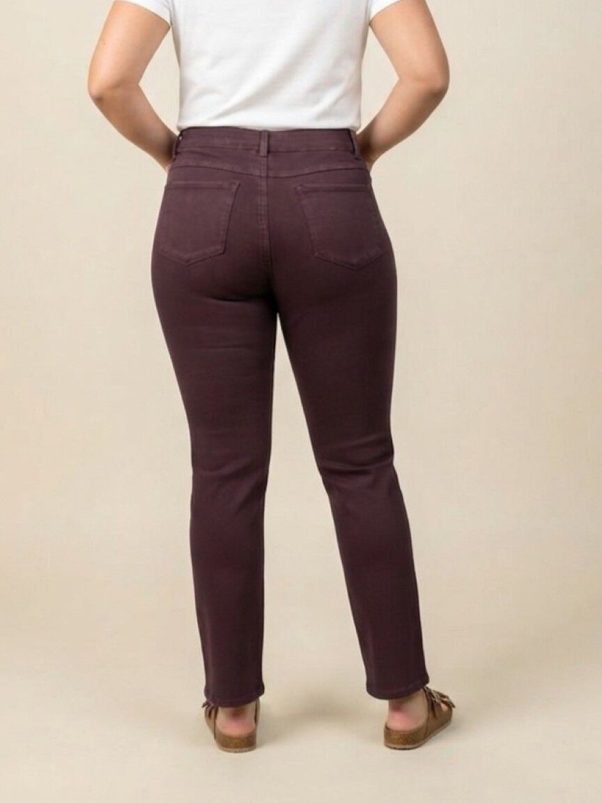 Petite 5 Pocket Colored Jeans 