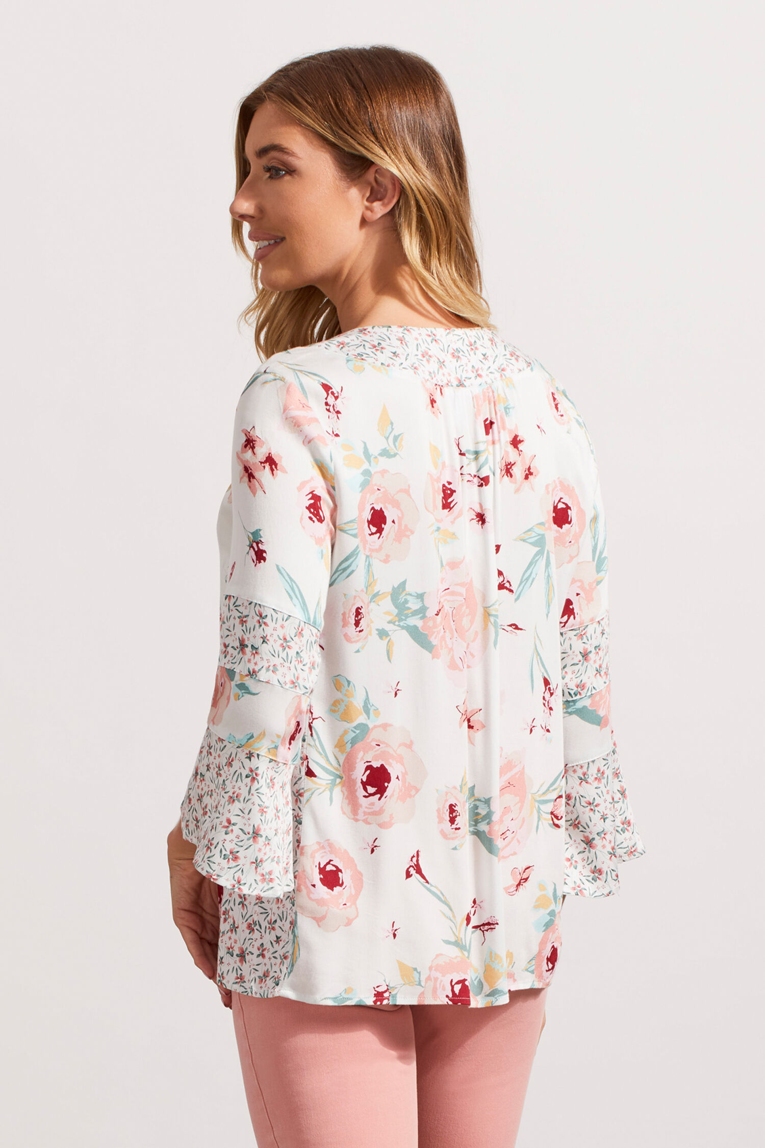 Bell Sleeve Spring Blouse Image 2