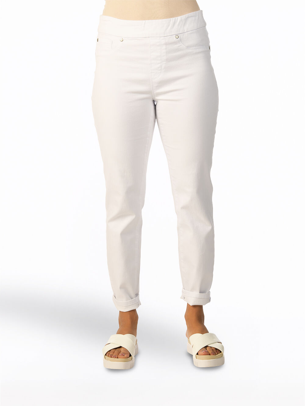 White Jeggings, White