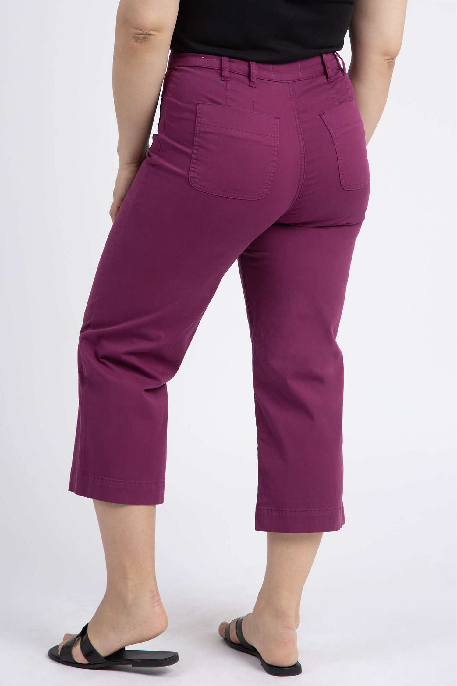 Brooke Wide Leg Crop Jeans Image 3