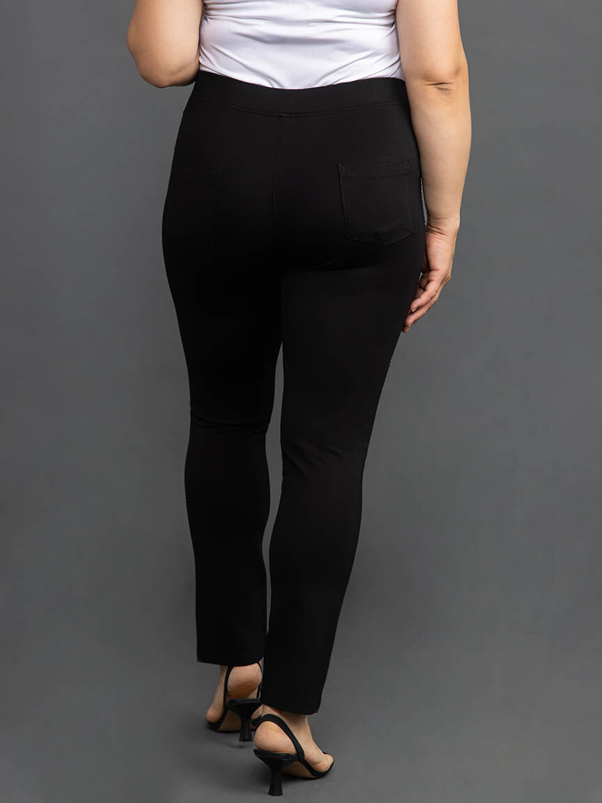 Pull On Pant w/ Hotfix and Lace Image 4