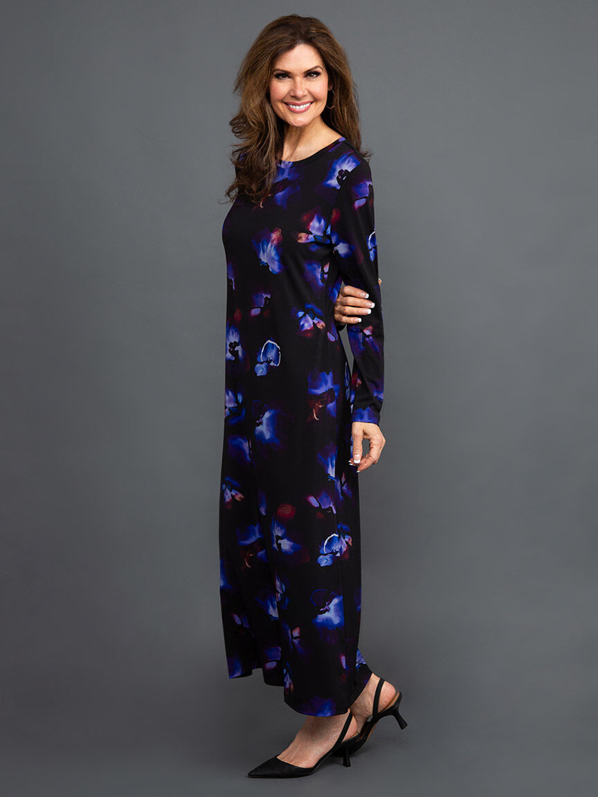 Long Sleeve Maxi Dress Image 3