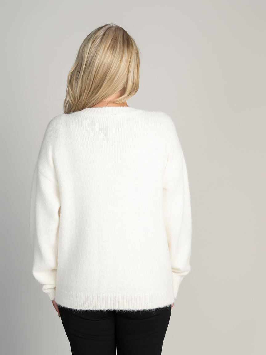 Knit Button-Up Cardigan