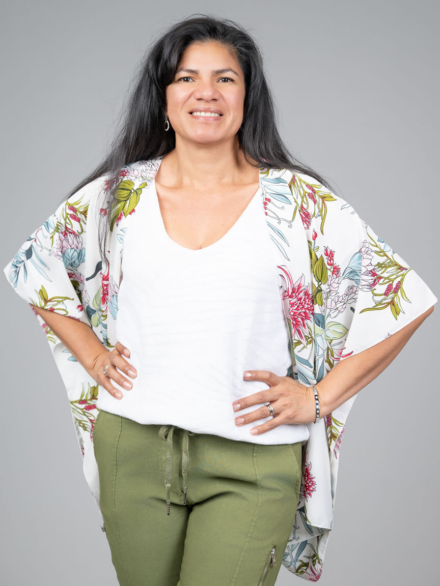 Floral Print Kimono Image 2