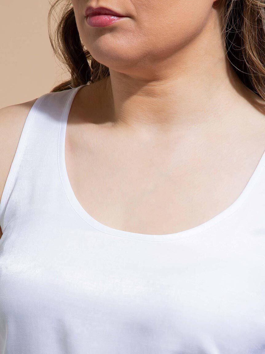 Scoop Satin Tank Image 4