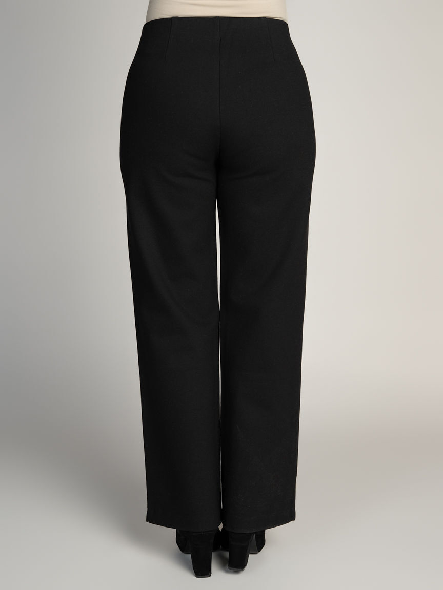 Straight Leg Pull-On Pants